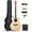 Natural, variant on GJWL Full Size Acoustic Electric Guitar with 15W Amp, 41 Inch Wood Body Adults Guitars Beginner Kit W/Gig Bag, Strap, Picks & Capo, Black