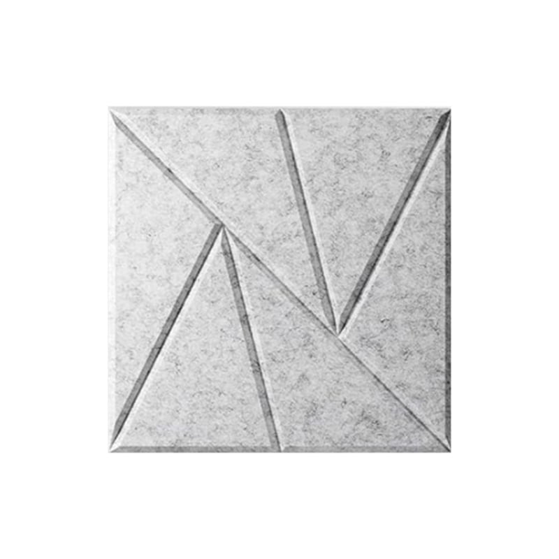 12 Pack Self Adhesive Acoustic Panels 11.8inch X 11.8inch Sound Proof Foam Panels (Silver Gray)