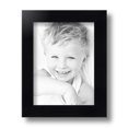 thumbnail image 2 of ArtToFrames 6x8 Inch Satin Black Picture Frame, This Black Wood Poster Frame is Great for Your Art or Photos, Comes with Regular Glass (1451), 2 of 8