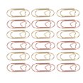 thumbnail image 4 of 50 Uds. De Mini Clips de papel de oro rosa y 50 Uds. De oro, pinzas de papel de oficina de Metal portátiles con bonito corazón para clasificación de documentos, 4 of 5