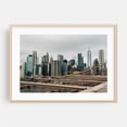 thumbnail image 2 of Brooklyn Bridge 04 - Manhattan New York Photography Cityscape Skyline Bridge Architecture Travel Poster Modern Art Unframed Wall Art Print 4 x 6 inches, 2 of 7