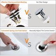thumbnail image 5 of Dww-universal Pop Up Basin Drain With Anti-clogging Filter, Kitchen Sink Drain (34-38mm), 5 of 5