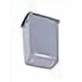 thumbnail image 3 of JYLP 15 Gallon Gray Indoor Recycling Container, Open Top Rectangular Plastic Bin with Built-in Handle, 12" W X 18" D X 24" H, Corrosion Resistant Polypropylene, 3 of 5