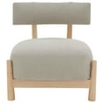 thumbnail image 2 of Safavieh Edwardina Pine Wood  Accent Chair in Taupe / Natural, 2 of 7