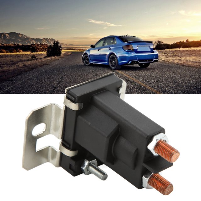Contactor De Arranque Automático, Relé De Arranque De Coche De Metal De 12 V Para Automóviles