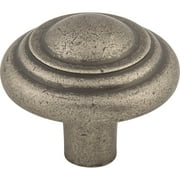 Top Knobs M1475 Button 1-3/4" Mushroom Cabinet Knob From The Aspen Collection - Bronze
