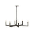thumbnail image 7 of Hinkley Lighting - Ezra - 6 Light Linear Chandelier In Transitional and Modern, 7 of 7