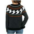 thumbnail image 4 of Women's Sweater Coat Retro Knitted Cardigan Loose Fit Design for Stylish Layering, 4 of 9