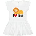 thumbnail image 3 of Inktastic I Love Lions Girls Toddler Dress, 3 of 5