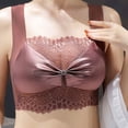 thumbnail image 4 of Ramiter Plus Size Lingerie Women's One Smooth U Posture Boost W/Eversmooth Back Underwire Bra 3XL,Brown, 4 of 5