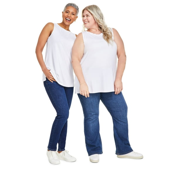 Women's Layering Tank Top Bright White 0X