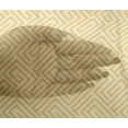 thumbnail image 4 of oneOone Viscose Chiffon Fabric Greek Key Geometric Printed Fabric 1 Yard 42 Inches Wide, 4 of 5
