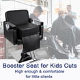 thumbnail image 4 of OmySalon Salon Booster Seat Child Hair Cutting, Cushion for Styling Chair, Barber Shop Hairdressing Equipment, 4 of 7
