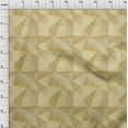 thumbnail image 4 of oneOone Velvet Yellow Fabric Abstracts Sewing Material Print Fabric By The Yard 58 Inch Wide, 4 of 5