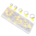 thumbnail image 4 of Worm Gear Clamp Adjustment Handle Corrosion Resistant Hose Clamp Clip 44 Pcs Rust Proof  for Household, 4 of 8