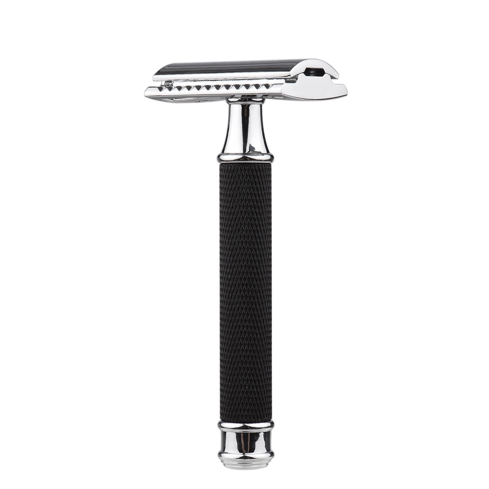 Labymos Double Edge Safety Razor Stainless Steel Manual Shaving Razor Long Handle Traditional