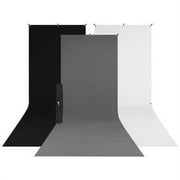 Westcott X-Drop 3-Pack Sweep Backdrop Kit (5' x 12')