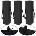 thumbnail image 4 of Black Waterproof Canopy Tent Storage Bag with Drawstring and Two Hand Straps, 4 of 6