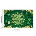 thumbnail image 3 of asddcavvf Irish Traditional St. Patrick's Day Party Decorative Flags Home Flags Polyester Material Multiple Sizes Available For Your Festival Celebration Banner Easter, 3 of 4