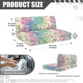 thumbnail image 7 of Uorisanigo Rabbit Tulip RV Sofa Seat Cover Breathable and Dirt-Resistant Camper Dinette Cushion Covers Stretchable Couch Cushion Slipcovers with 1 Backrest Cover & 1 Bench Cover, 7 of 7
