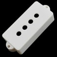 thumbnail image 4 of Electric Bass Open Pickup Cover for 4-String Precision Bass PB Electric PB Bass Parts White, 4 of 9