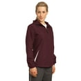 thumbnail image 4 of Sport-Tek LST76 Jacket Women's Colorblock Hooded Raglan, 4 of 5