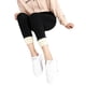 thumbnail image 5 of Txlixc Polainas Femeninas, Pantalones Elásticos de Cintura Alta de Color Sólido Grueso Txlixc moda, 5 of 9