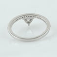 thumbnail image 3 of KIRAN FINE JEWEL Trillion White CZ Diamond Wedding Ring 925 Sterling Silver Wedding Anniversary Engagement Band Ring Statement Jewelry Gift For Her, 3 of 5