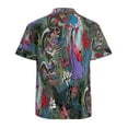 thumbnail image 3 of High Quality Hawaiian Shirts for Men Short Sleeve Aloha Beach Shirt Floral Summer Casual Button Down Shirts Blouses C6H63X, 3 of 7
