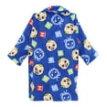 Shapes and Faces Fleece Toddler Robe Bathrobe Cover up 5T