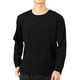 thumbnail image 5 of pstuiky Camisas de manga larga abrigadas para hombre, Camiseta informal de cuello redondo para hombre, camiseta deportiva informal falsa, camiseta de cuello redondo de manga larga xxxxxl, 5 of 7