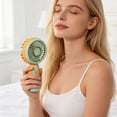 thumbnail image 1 of JZCHUNTOY Handheld Mini Fan, Minimalist Style USB Rechargeable, Lightweight Low Noise Personal Fan, Suitable for Home Outdoor Travel Daily Use, 1 of 6