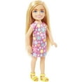 thumbnail image 4 of Barbie Chelsea Doll, Small Doll with Long Blonde Hair & Blue Eyes Wearing Removable Dress & Shoes, 4 of 7
