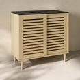 thumbnail image 4 of Delice 36" Freestanding Bathroom Vanity in Natural Oak with Black Sink Top, 4 of 6