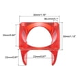 thumbnail image 2 of Uxcell V6 Fan Cover Radiator Cooling Fan Cover Red for 3D Printer 4 Pack, 2 of 4