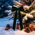 thumbnail image 6 of Talqzovs Christmas Decorations , Velvet Bows for Christmas Tree, for Gift Wrapping & DIY Holiday Decorations, 6 of 6