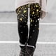 thumbnail image 4 of Gibobby leggings de invierno para mujer Leggings de cintura alta con estampado de confort casual para mujer Leggings de Navidad (Negro, M), 4 of 5
