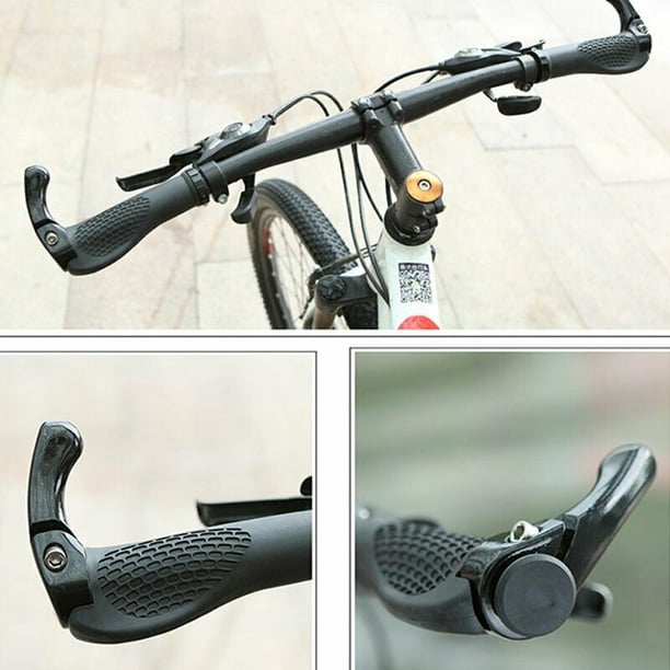 Poignées De Guidon Vélo Ergonomiques – Verrouillage Double, Caoutchouc TPR Antidérapant, 22,2 Mm – Pour VTT, Route, Ville – Absorption Des Chocs