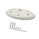 thumbnail image 3 of Cornamusa plegable para barco, profesional, portátil, práctica, para cuerda, marina, abatible Blanco, 3 of 9