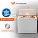 thumbnail image 1 of White Westinghouse  Congelador 9 pies  251 Litros  WWCCF89251LHWSD  Inverter  Control dual  Condensador interno  Canastilla  Puertas deslizables  Luz interior  Ruedas, 1 of 8