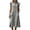 AA-Grey1074, variant on Women's Sleeveless Mini Dress Crew Neck Loose Dresses Summer Everyday Shift Minis