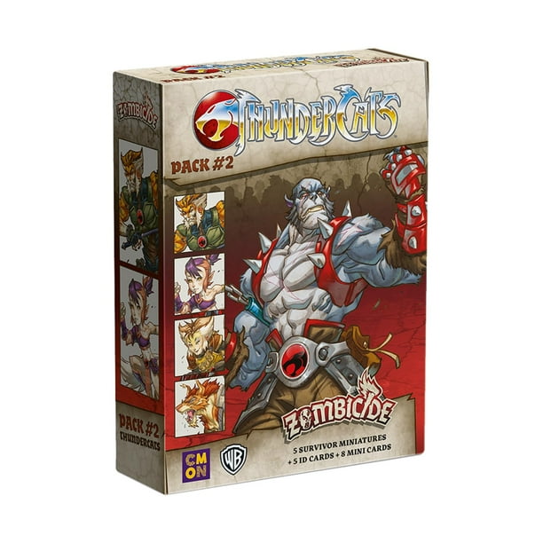 Juego de mesa Zombicide Thundercats Character Pack #2 Black Plague