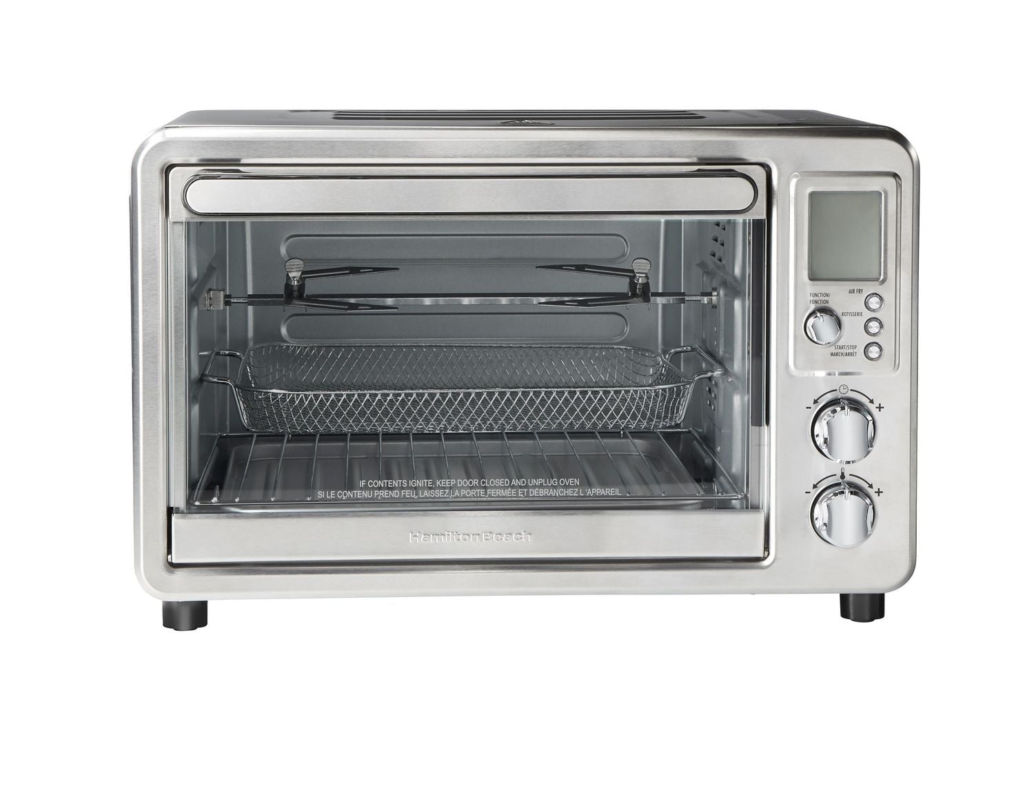 Hamilton Beach 31193C SureCrisp Digital Air Fry Oven, Extra large convection oven