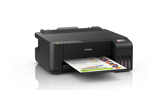 Epson EcoTank L1250 Wireless Ink Tank Printer | Cartridge-Free | 4-Color CMYK | 5760x1440 dpi | Wi-Fi | Wi-Fi Direct | USB 2.0 | Borderless Photo Print | Epson Smart Panel | C11CJ71301