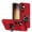 Red, variant on Allytechgroup Galaxy A16 5G Case with Screen Protector, Military Grade Shockproof [2 Cards Slot] Ring Holder Kickstand Compatible with Car Mount Bumper Phone Case for Samsung Galaxy A16 5G, Blue