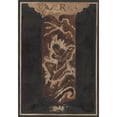 thumbnail image 2 of Richard Nicolaüs Roland Holst 11x14 Black Ornate Wood Framed Double Matted Museum Art Print Titled: First Design for the Book Band for Over Art, II, by R.N. Roland Holst (1878 - 1938), 2 of 5