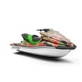 thumbnail image 3 of Rwraps Red Camouflage Tart Green Matte Vinyl Film Wrap 59in x 8ft Vinyl Vehicle Car Film Sheet Roll, 3 of 9