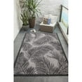 thumbnail image 4 of Liora Manne  Carmel Fronds Indoor/Outdoor Rug Black 3'3"x4'11" 3' x 5' Indoor,Outdoor,Accent Living Room,Patio,Kitchen Rectangle, 4 of 7