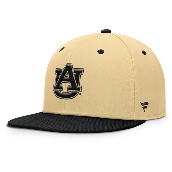 Men's Fanatics Khaki/Black Auburn Tigers Balance Fitted Hat