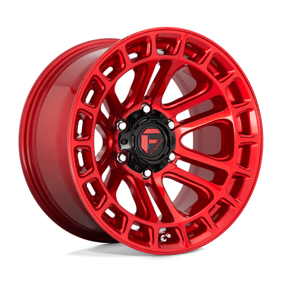 Fuel D719 Heater 20X10 6X135 -18Et 87.1Cb Candy Red Machined Wheel
